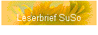 Leserbrief SuSo